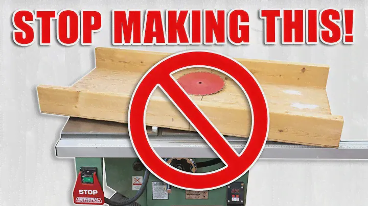 STOP Making Out-Dated Table Saw Sleds, Do This Instead