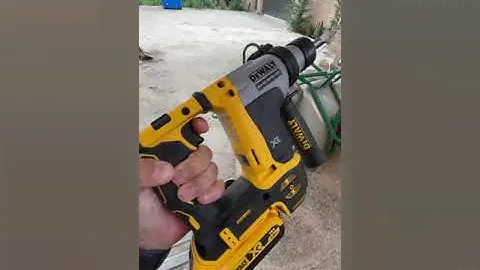 Перфоратор в работе Dewalt 18 В XR SDS-Plus DCH172N-XJ  ставьте 👍😀🤝