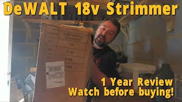 Триммер DeWALT 18 В — 1 год спустя — посмотрите, прежде чем купить!
